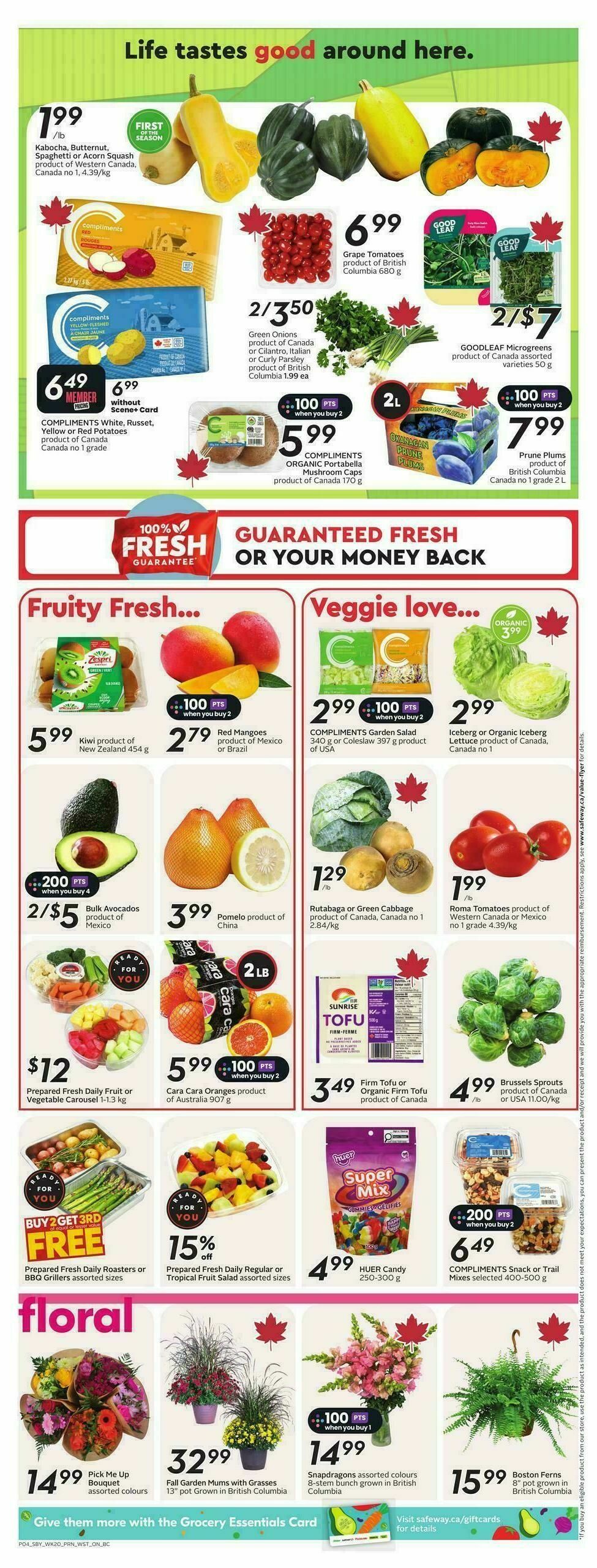 Safeway Flyer from September 11
