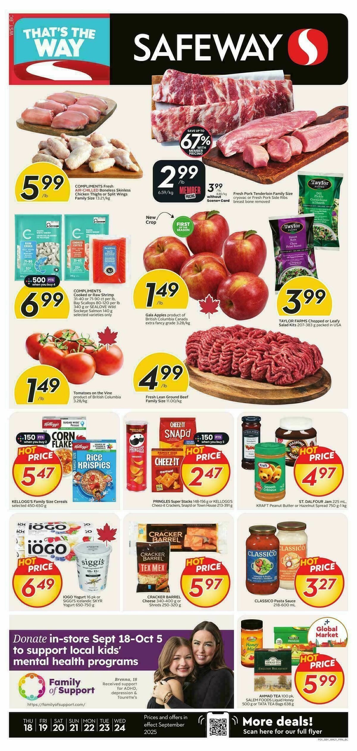 Safeway Flyer from September 18
