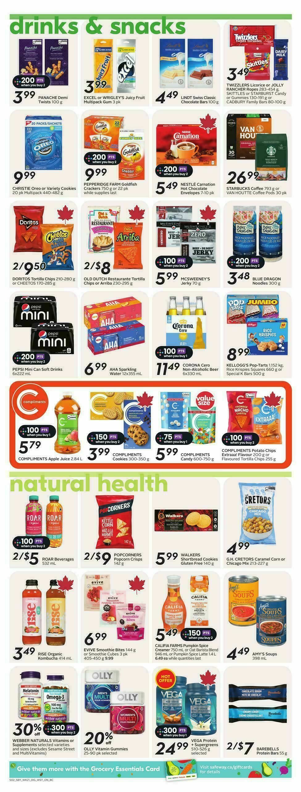 Safeway Flyer from September 18