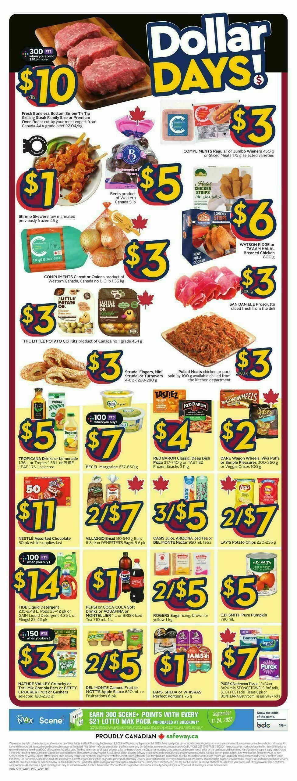 Safeway Flyer from September 18