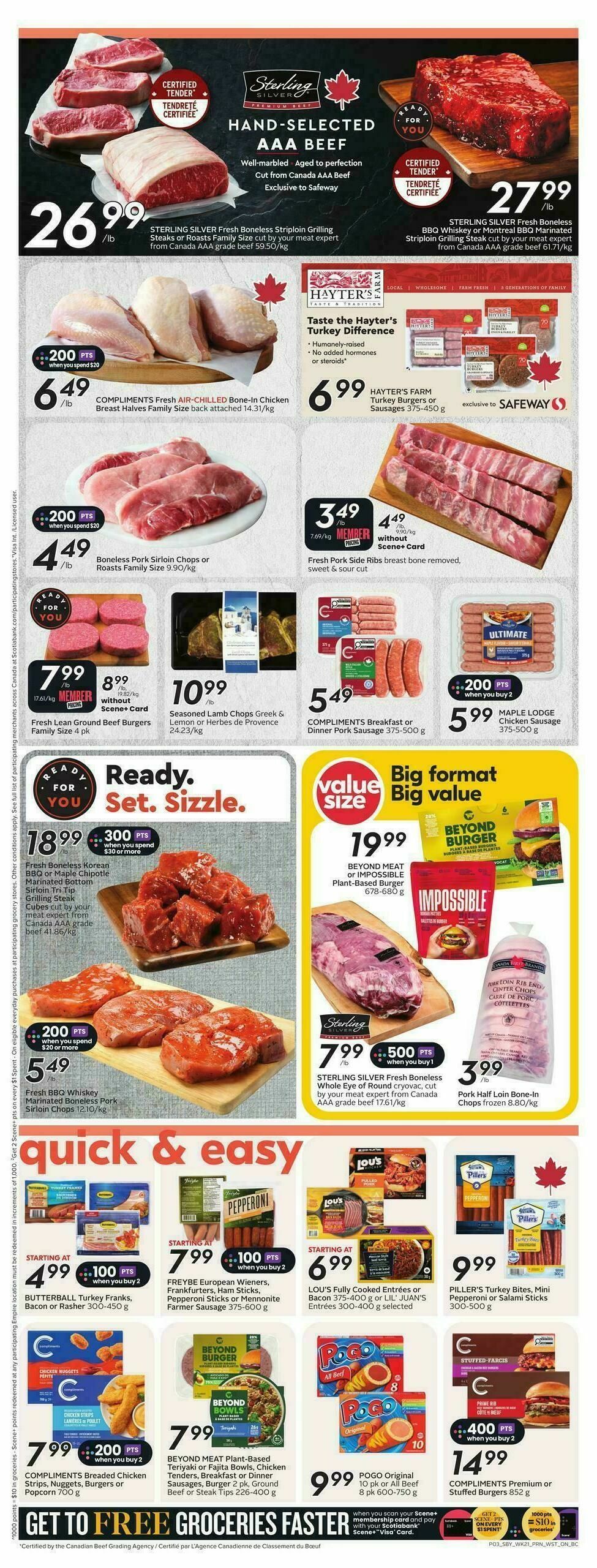 Safeway Flyer from September 18