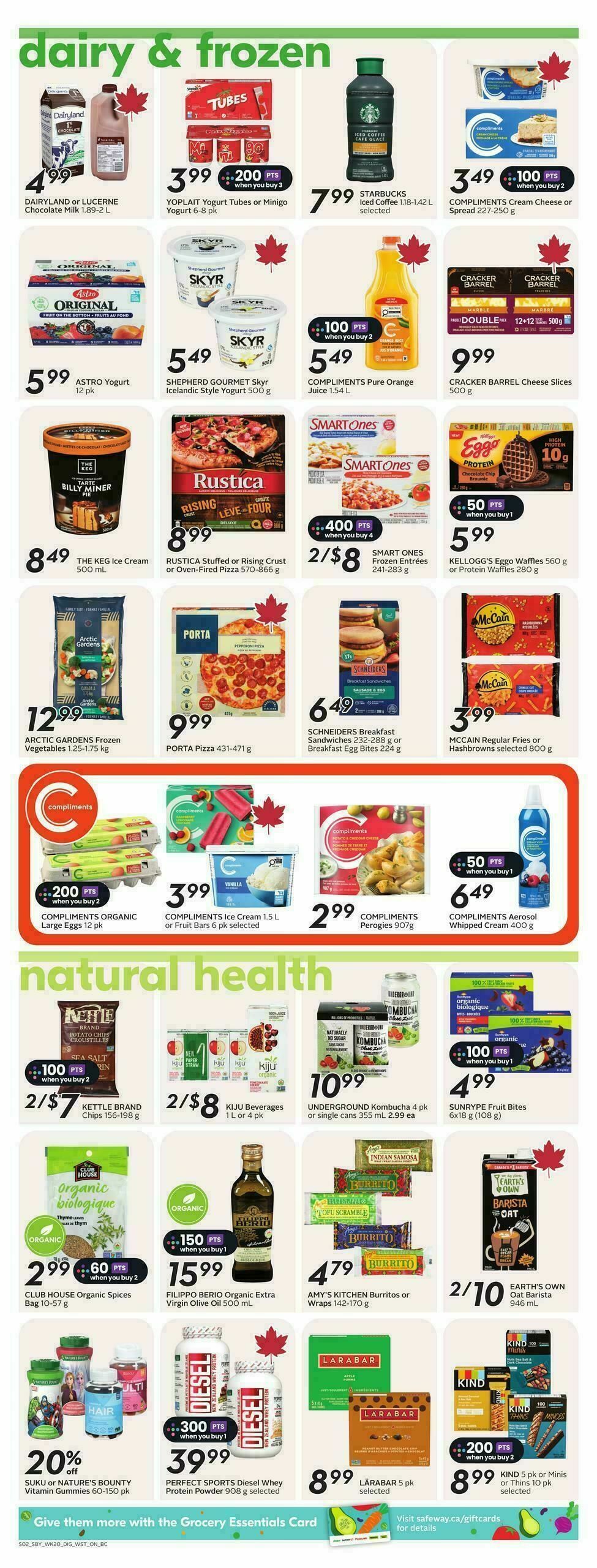 Safeway Flyer from September 25