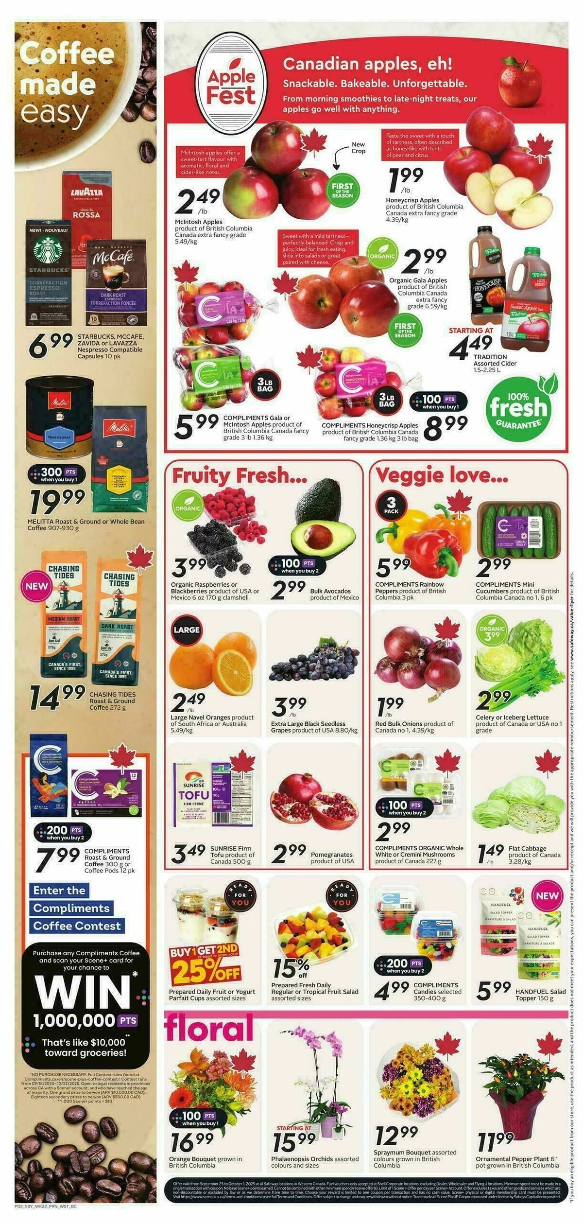 Safeway Flyer from September 25