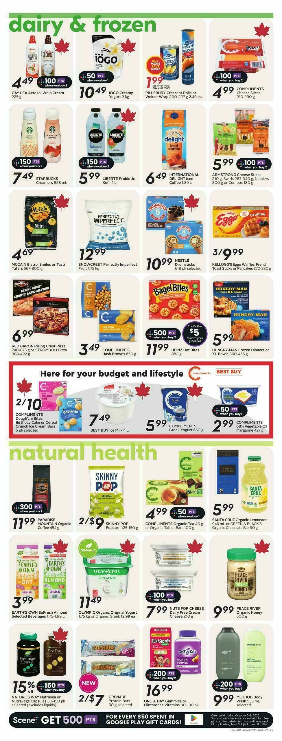Safeway Flyer from October 2