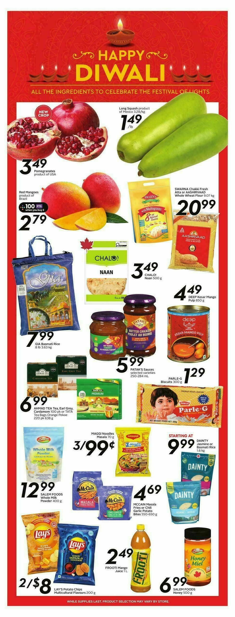 Safeway Flyer from October 2