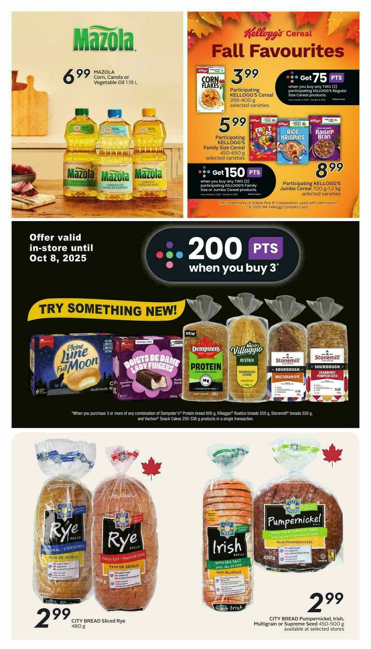 Safeway Flyer from October 2