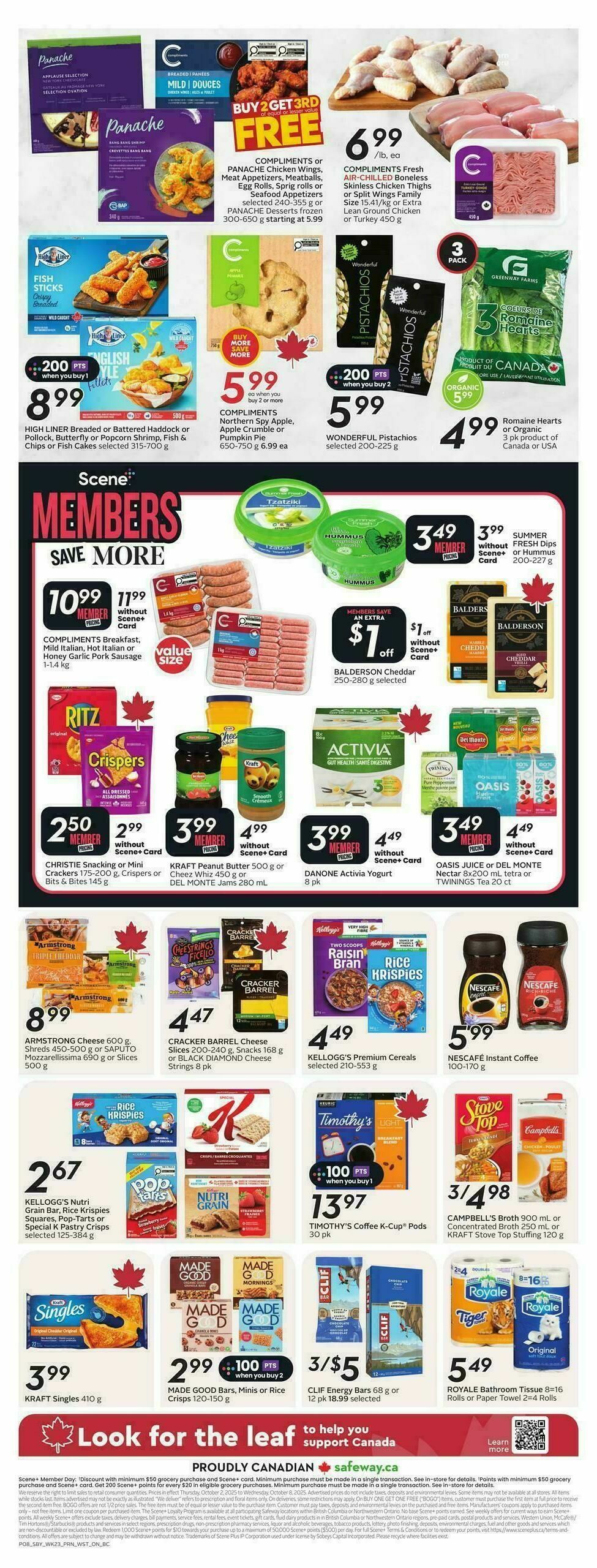 Safeway Flyer from October 2