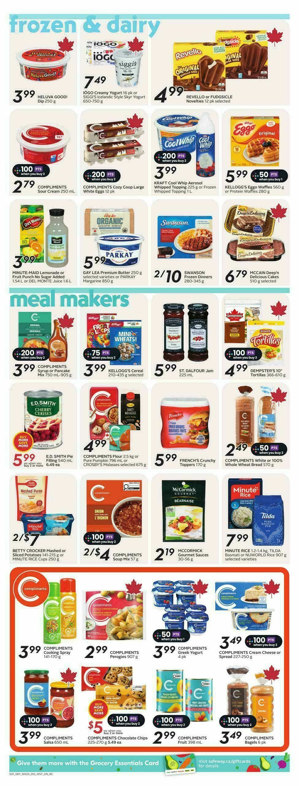 Safeway Flyer from October 9