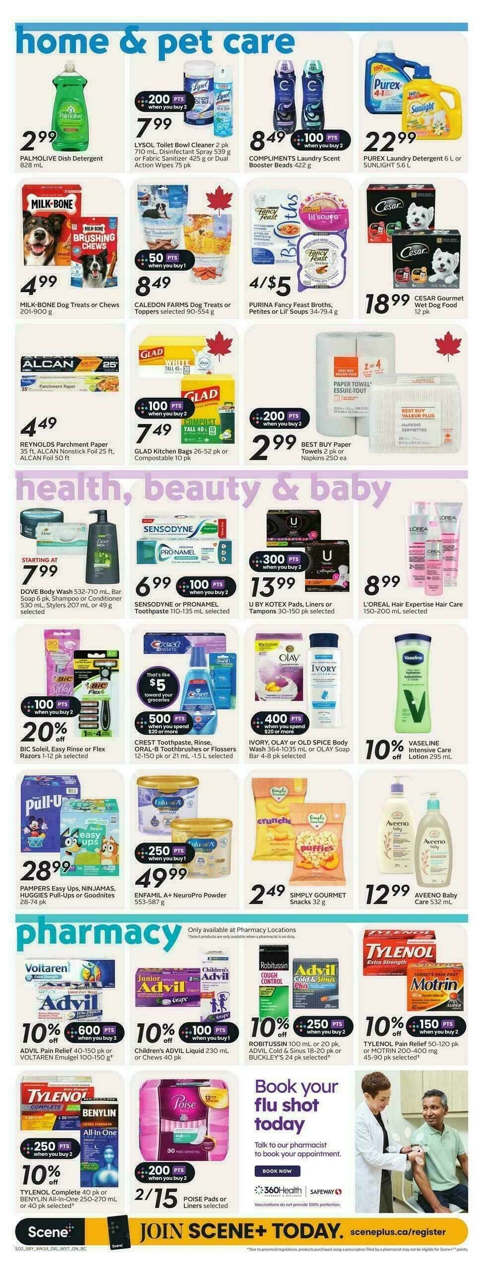 Safeway Flyer from October 9