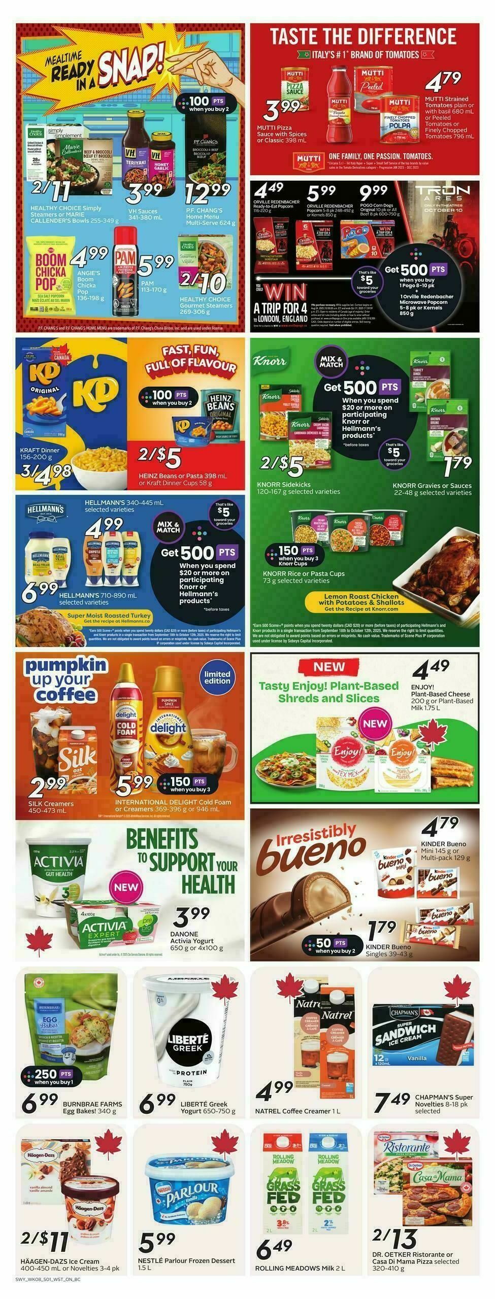 Safeway Flyer from October 9