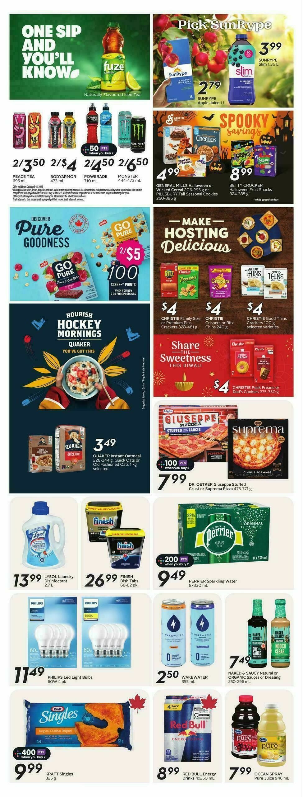 Safeway Flyer from October 9