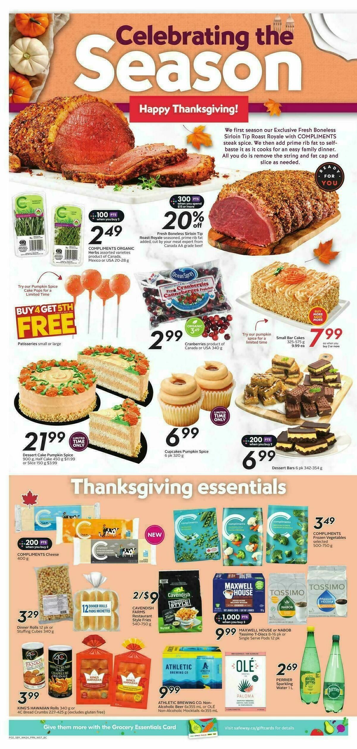 Safeway Flyer from October 9