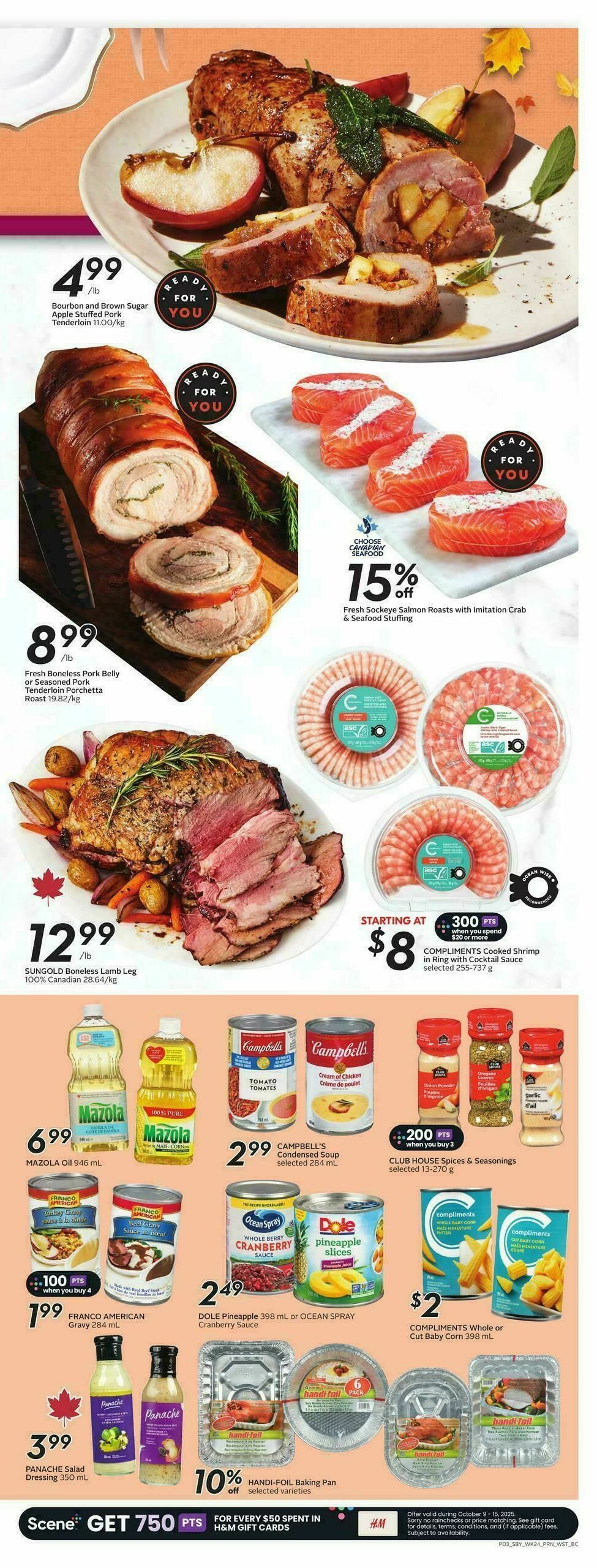 Safeway Flyer from October 9