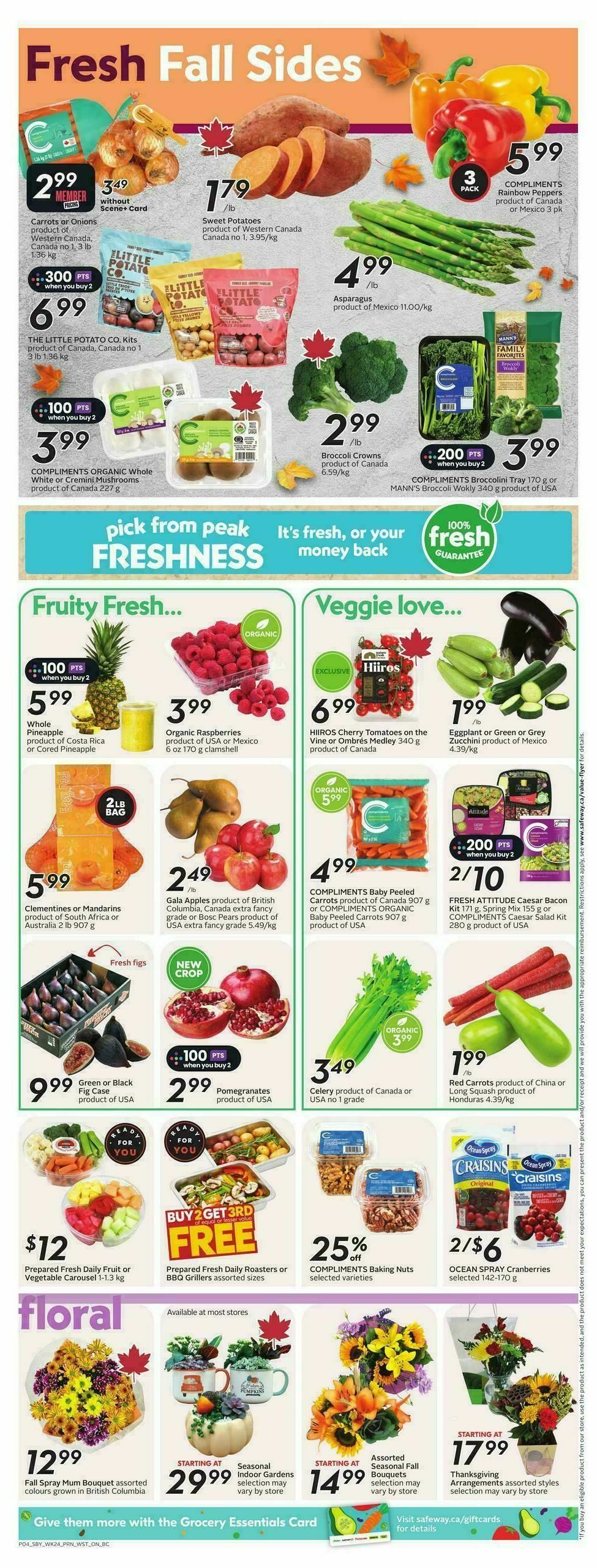 Safeway Flyer from October 9