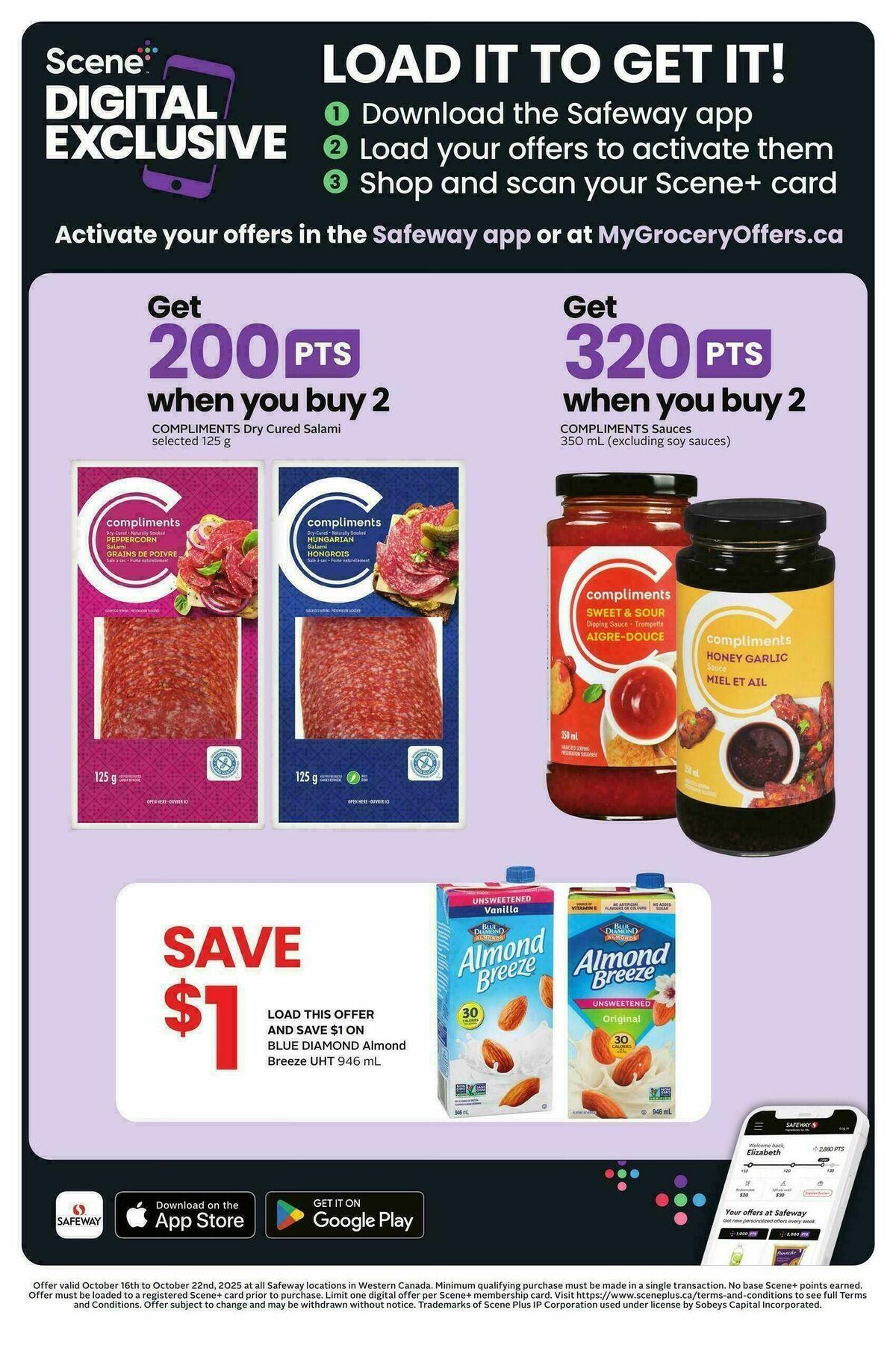 Safeway Flyer from October 16
