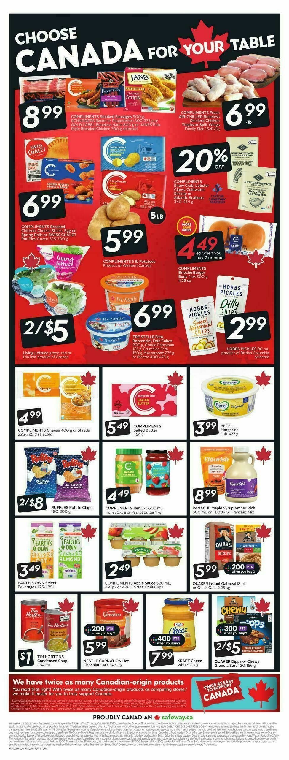 Safeway Flyer from October 16