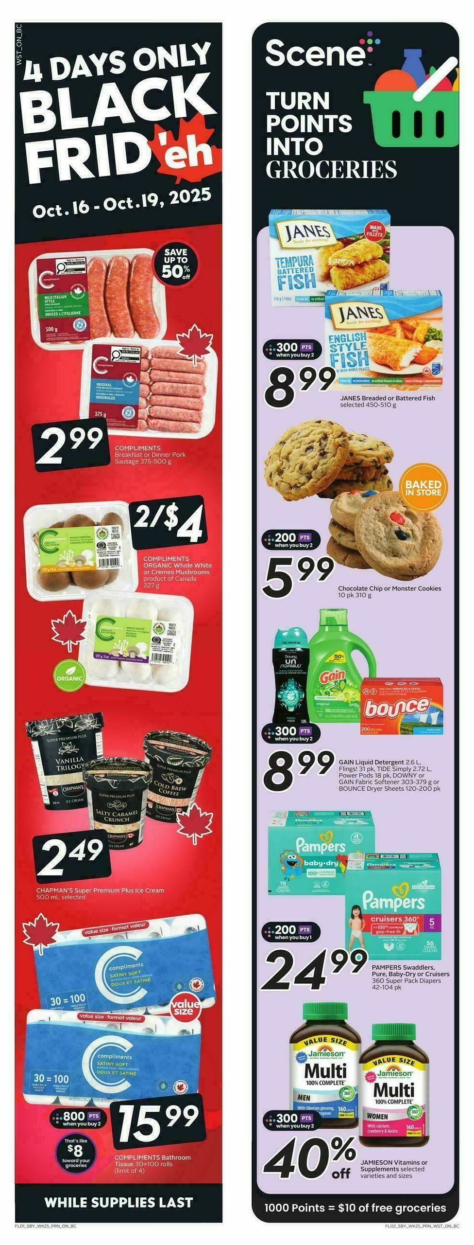 Safeway Flyer from October 16
