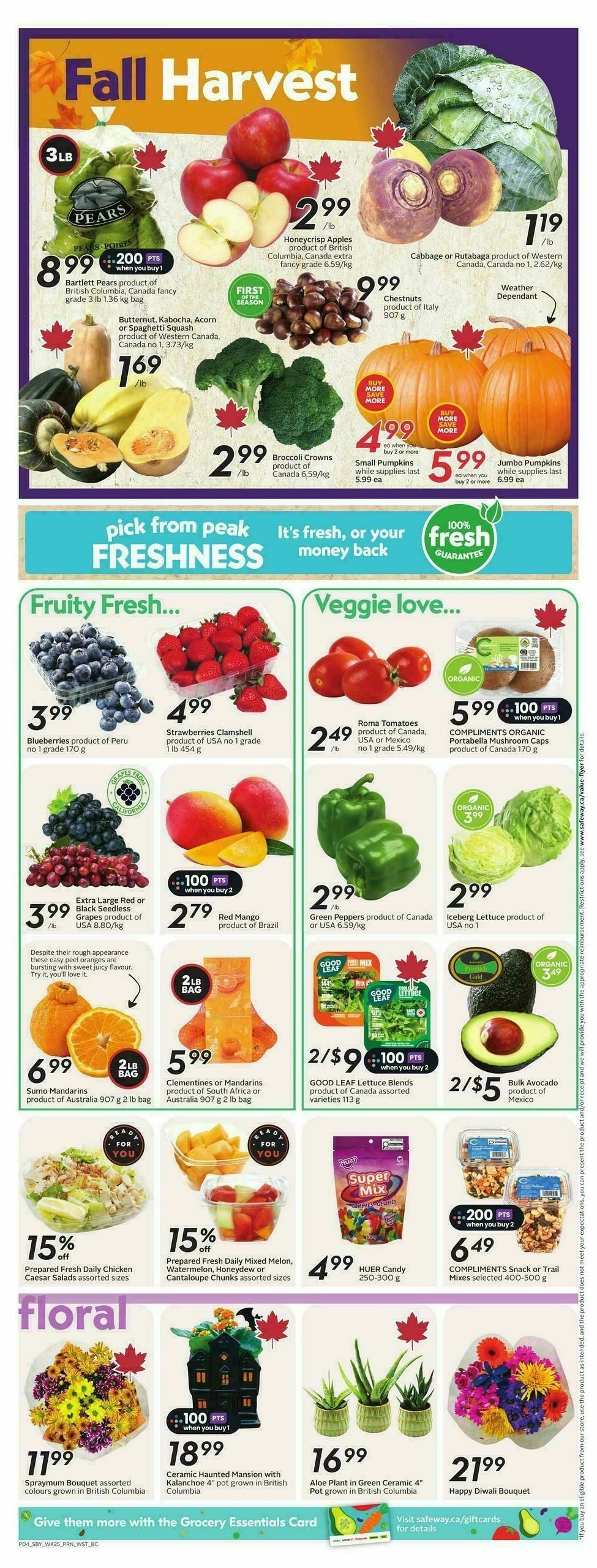 Safeway Flyer from October 16