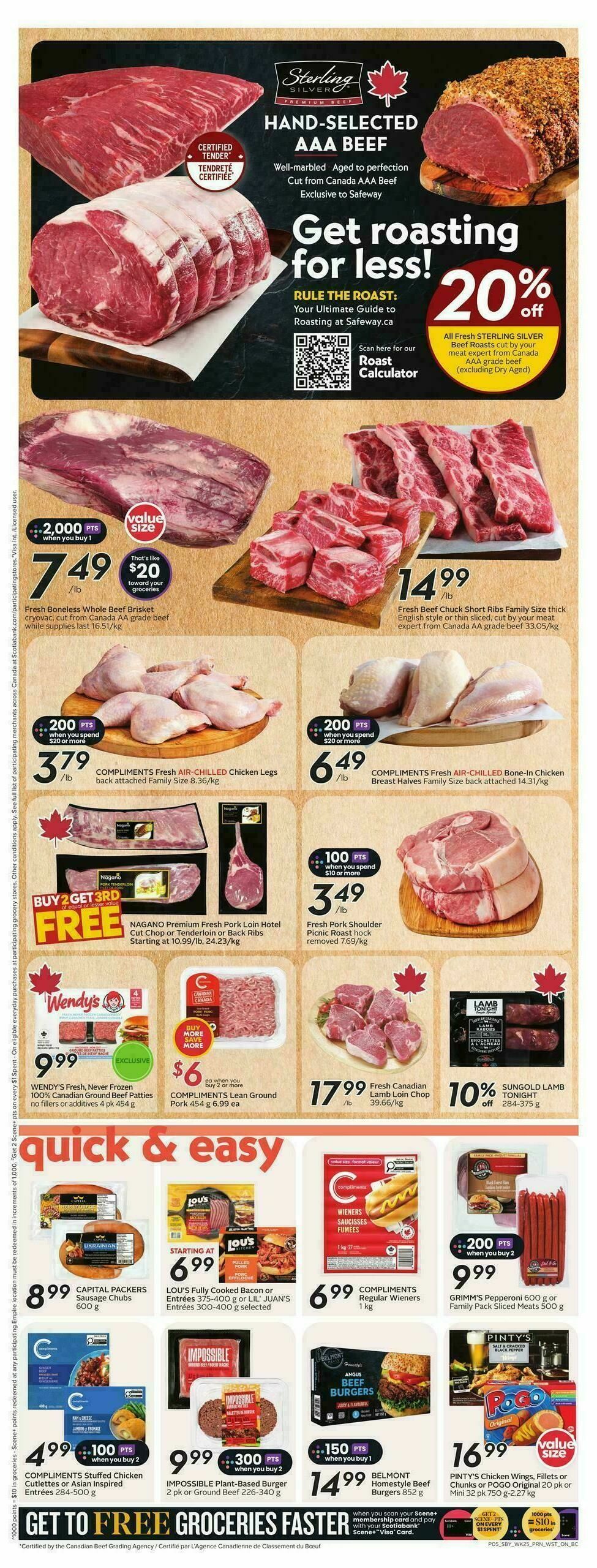 Safeway Flyer from October 16
