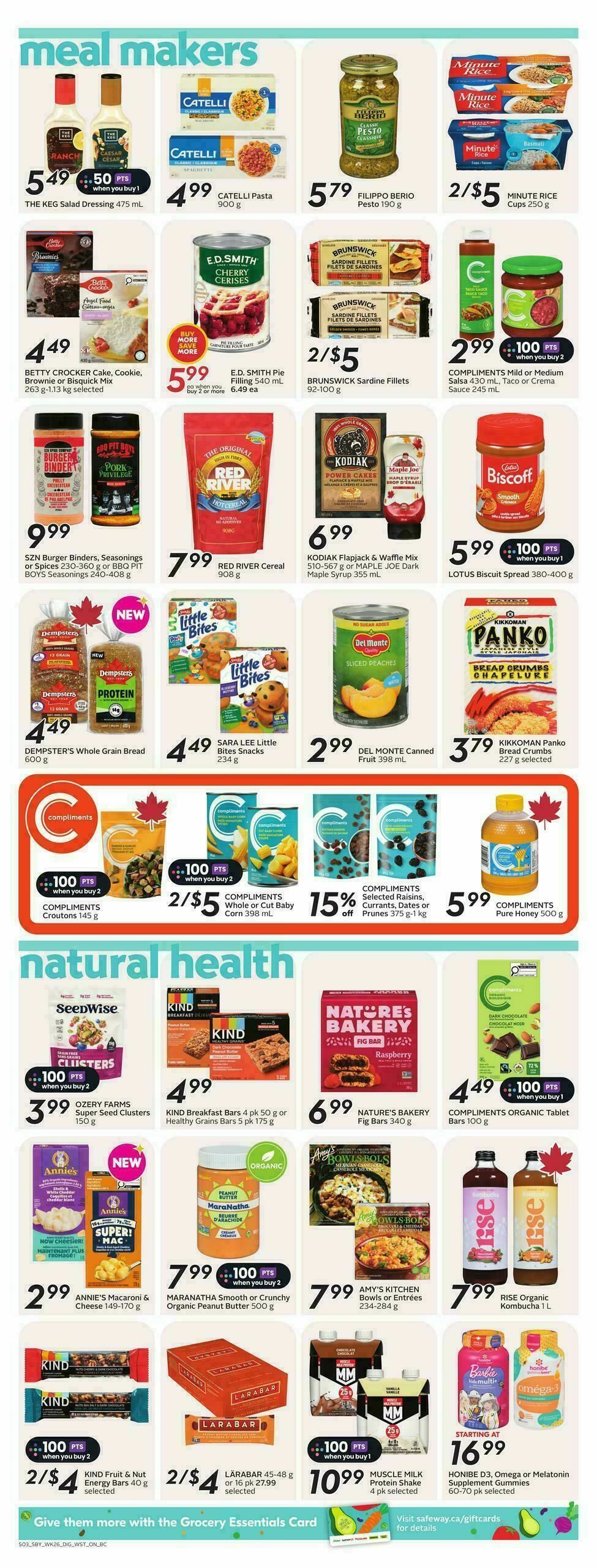 Safeway Flyer from October 23