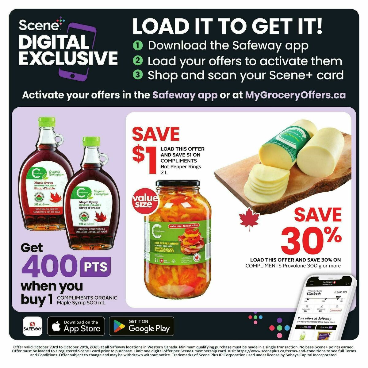 Safeway Flyer from October 23