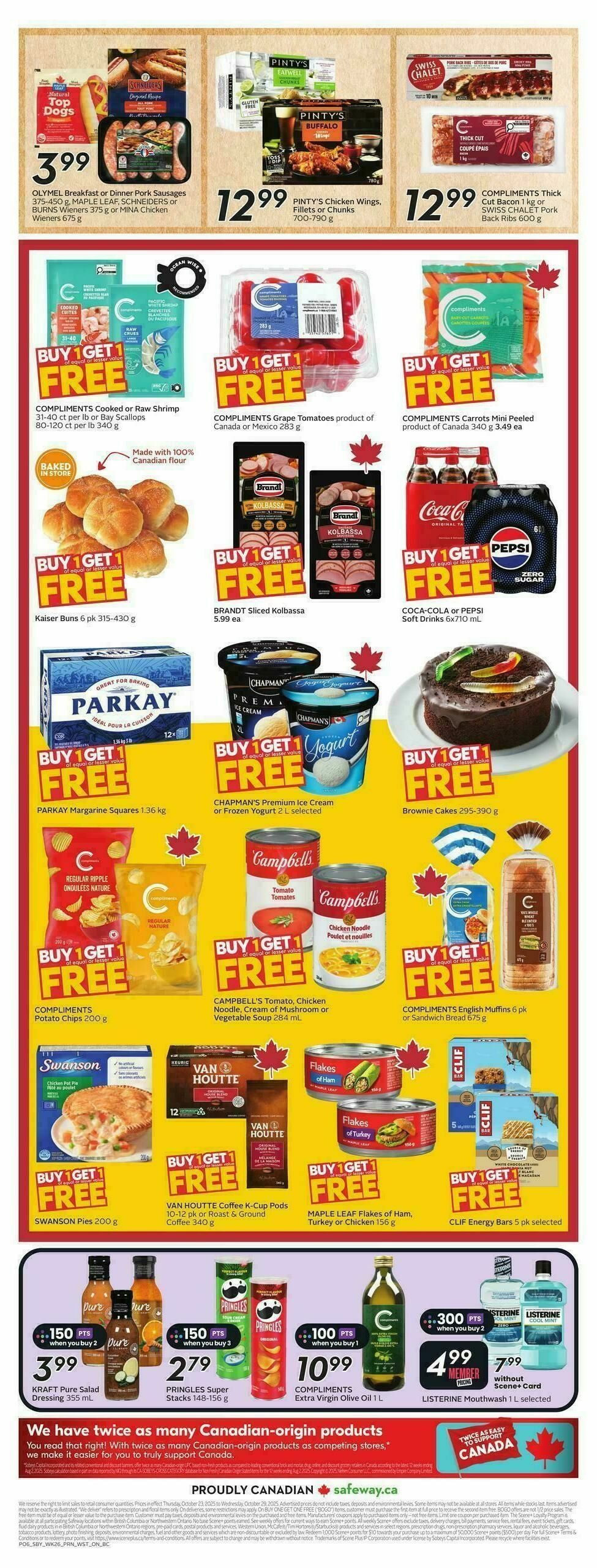 Safeway Flyer from October 23