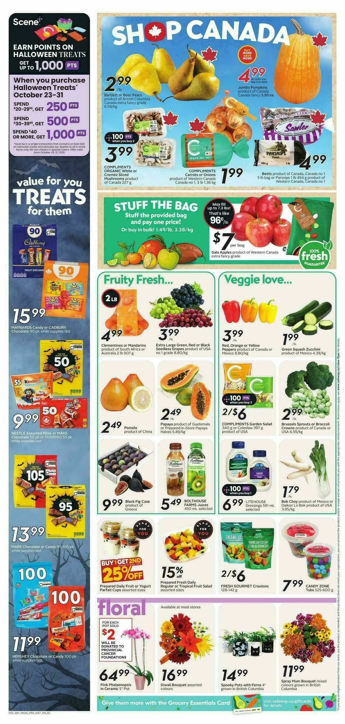 Safeway Flyer from October 23