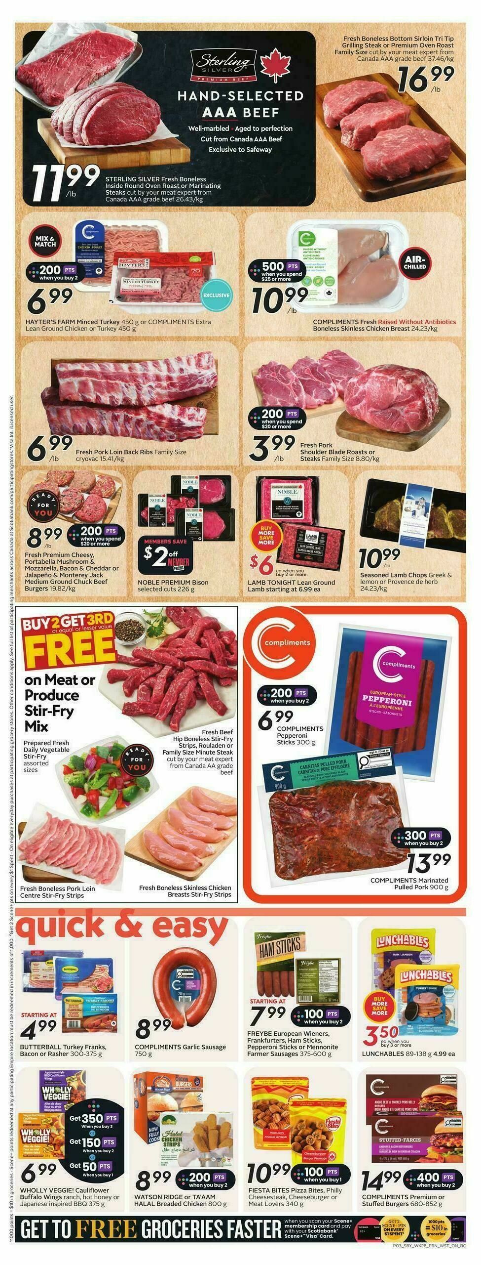 Safeway Flyer from October 23