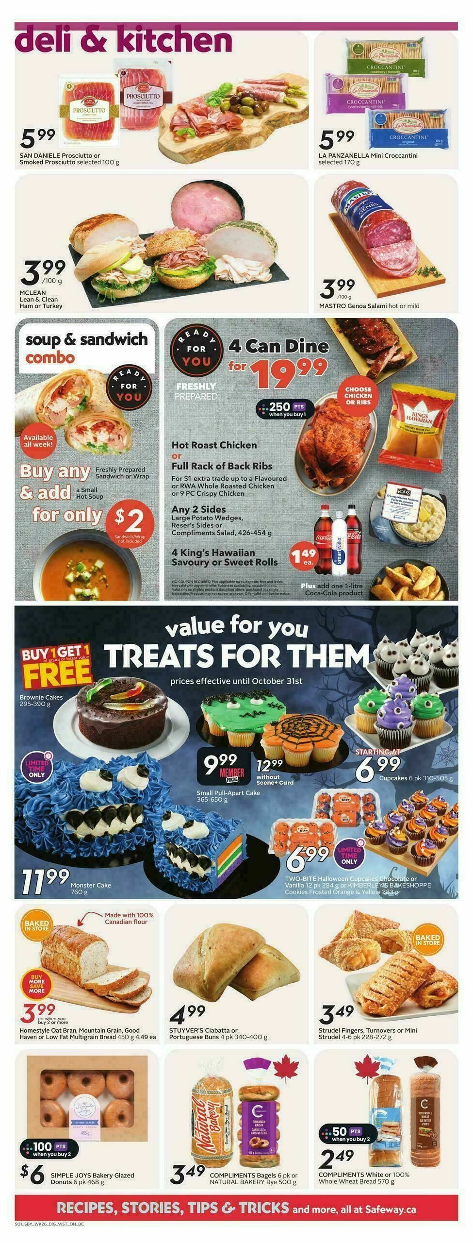 Safeway Flyer from October 23