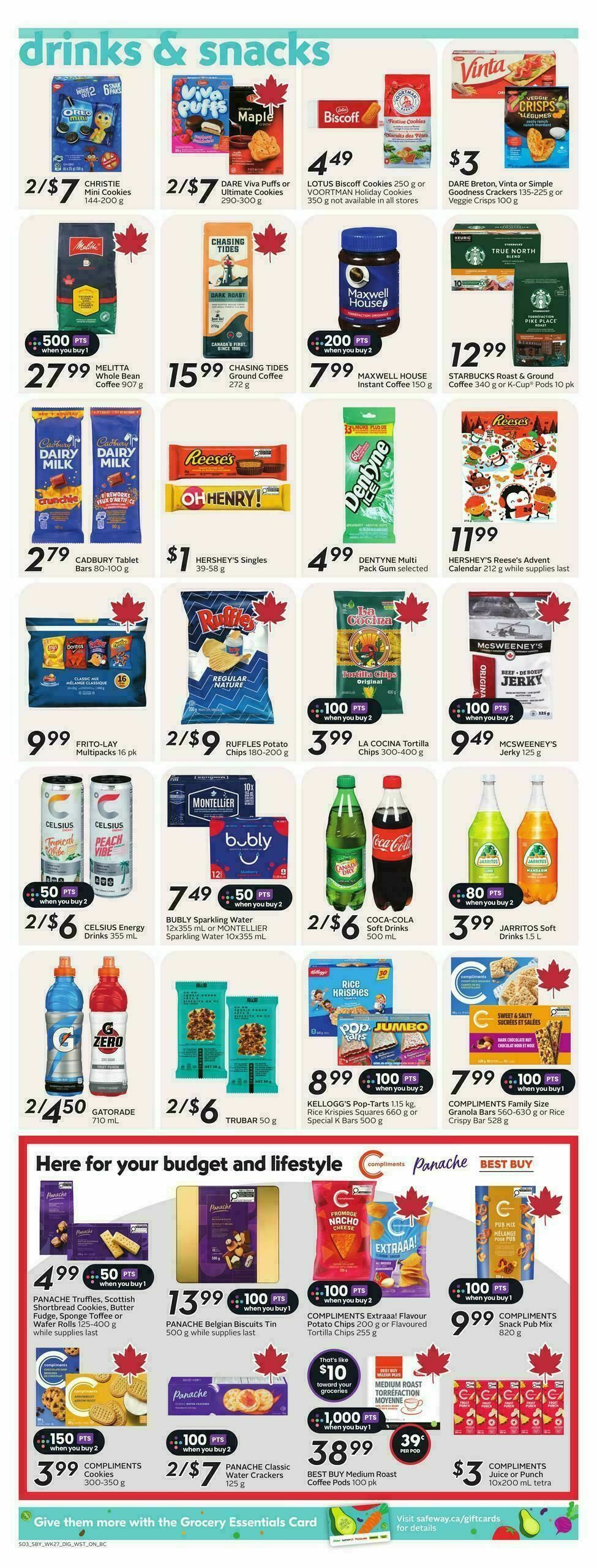 Safeway Flyer from October 30