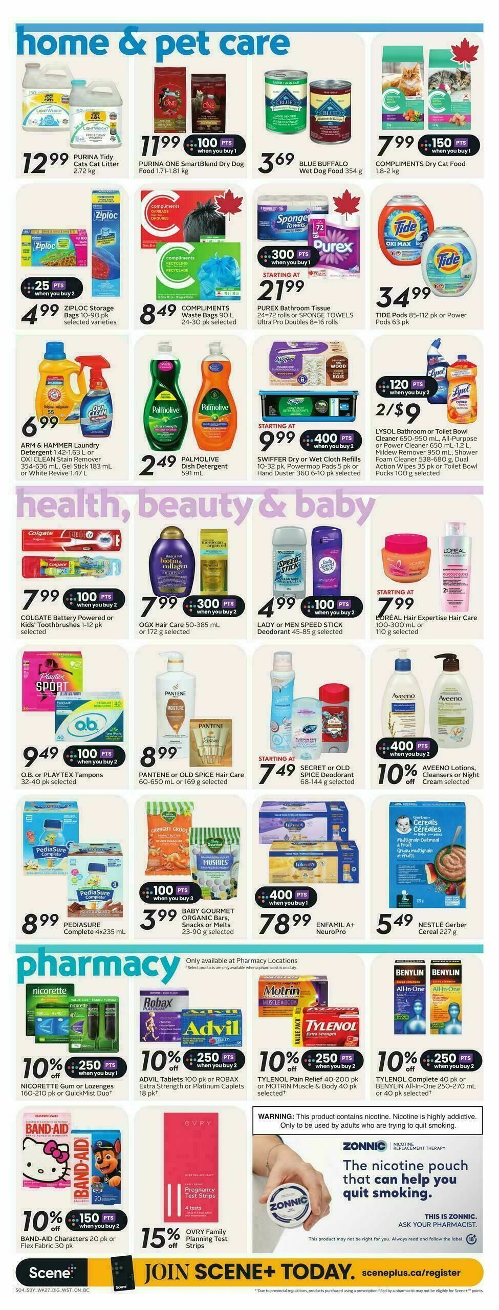 Safeway Flyer from October 30