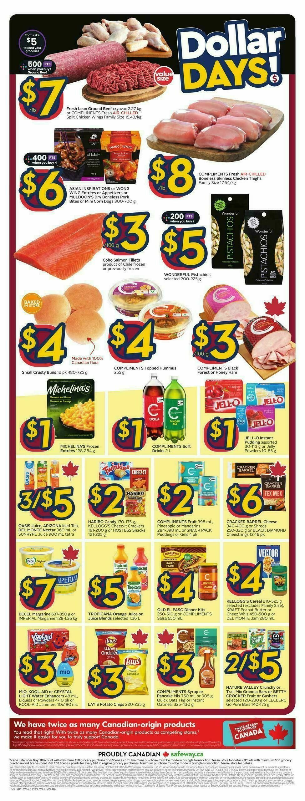 Safeway Flyer from October 30