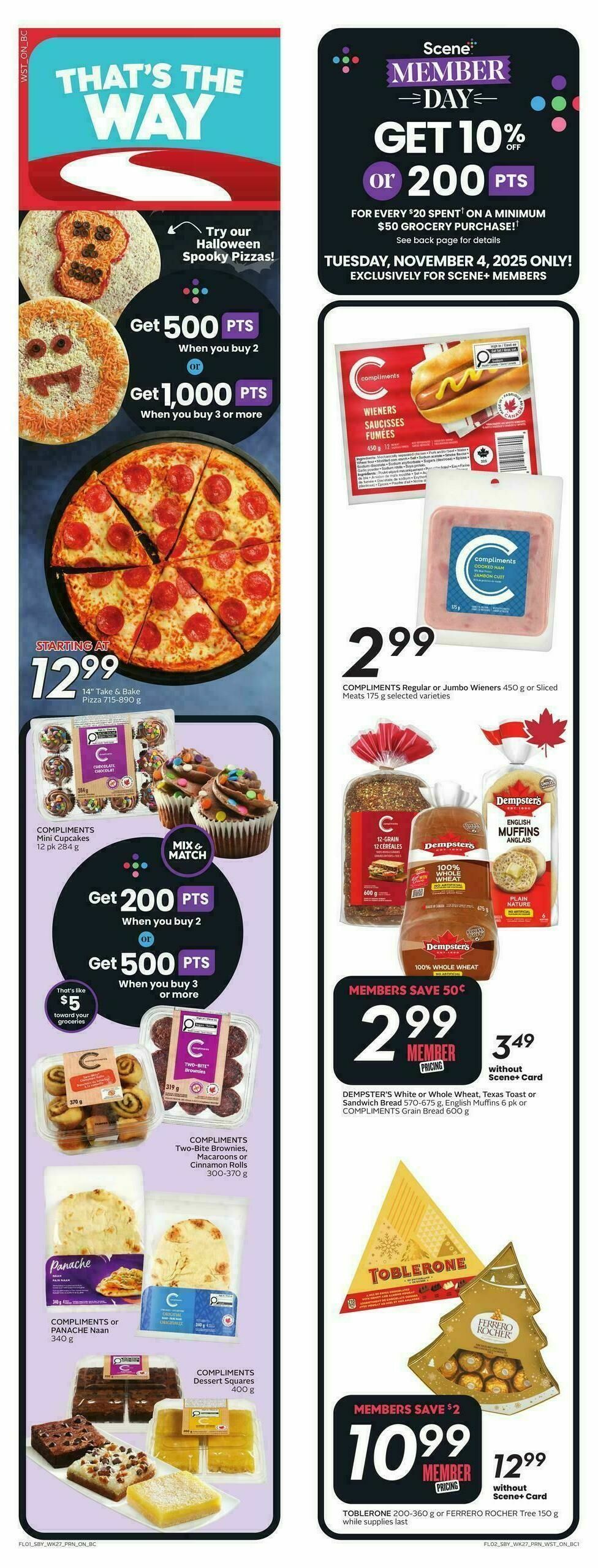 Safeway Flyer from October 30