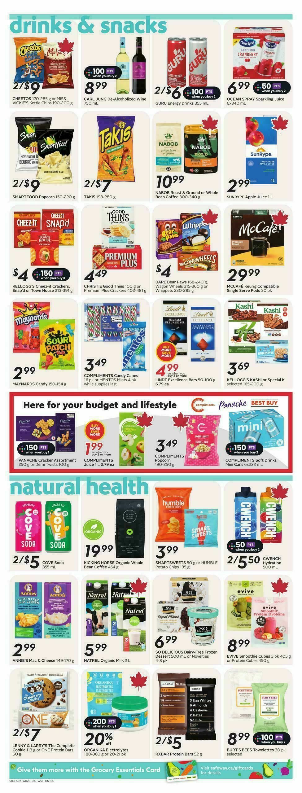 Safeway Flyer from November 6