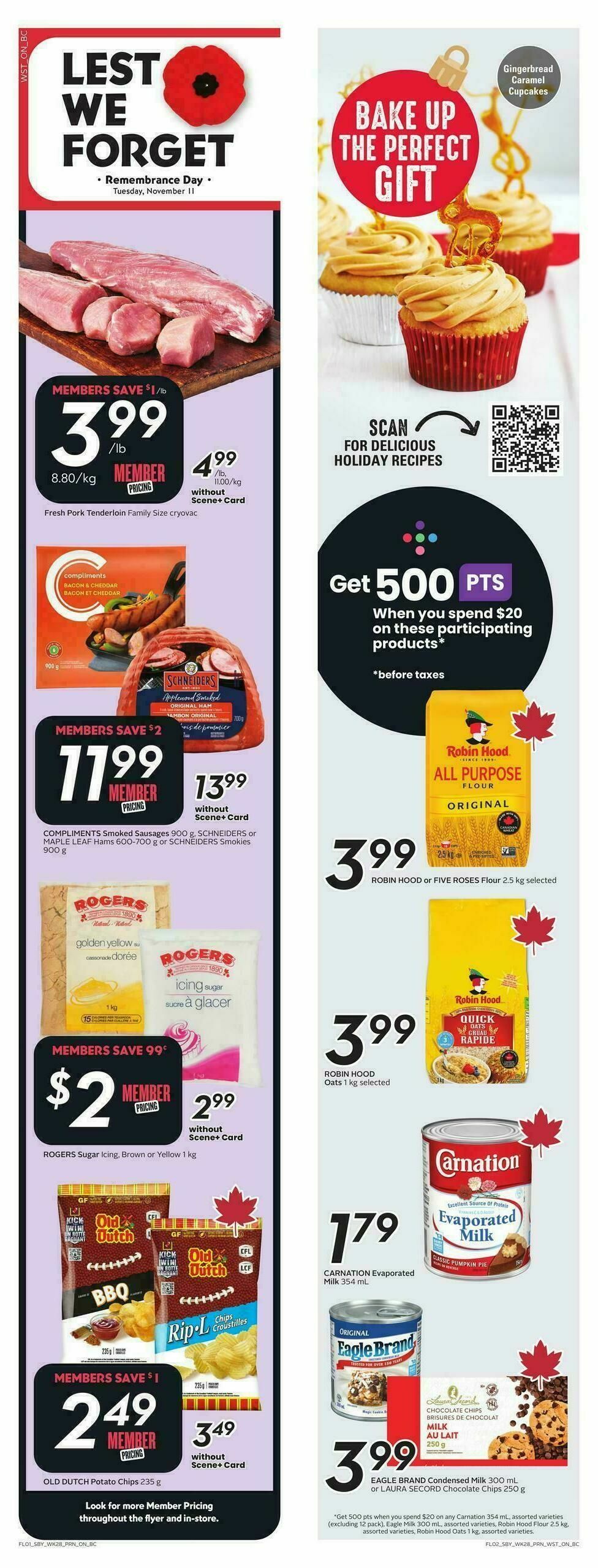 Safeway Flyer from November 6