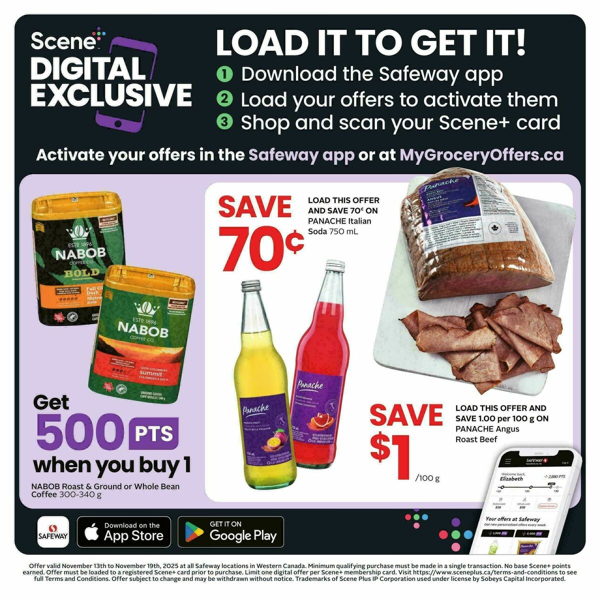 Safeway Flyer from November 13
