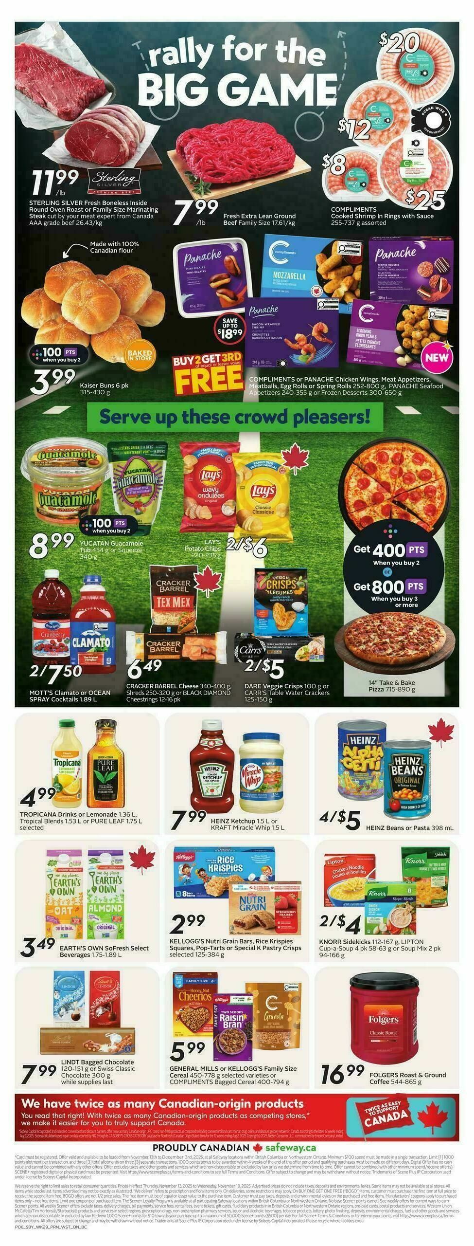 Safeway Flyer from November 13