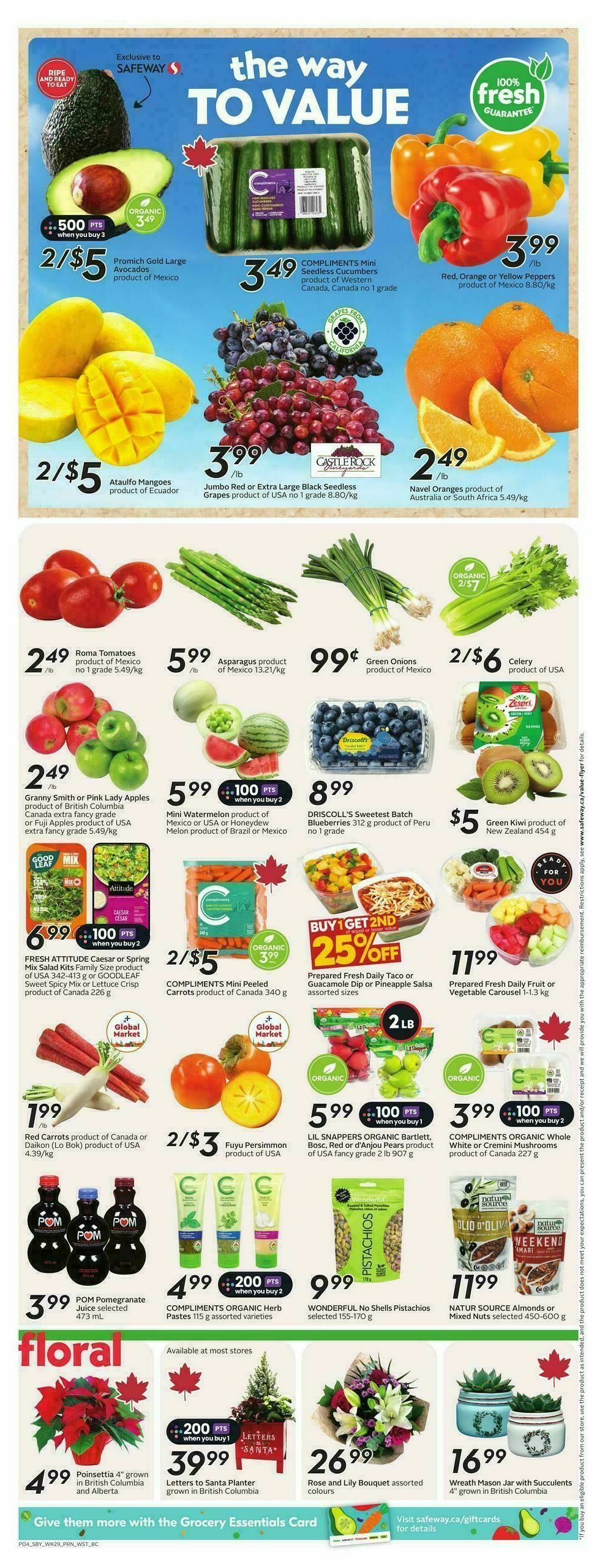 Safeway Flyer from November 13
