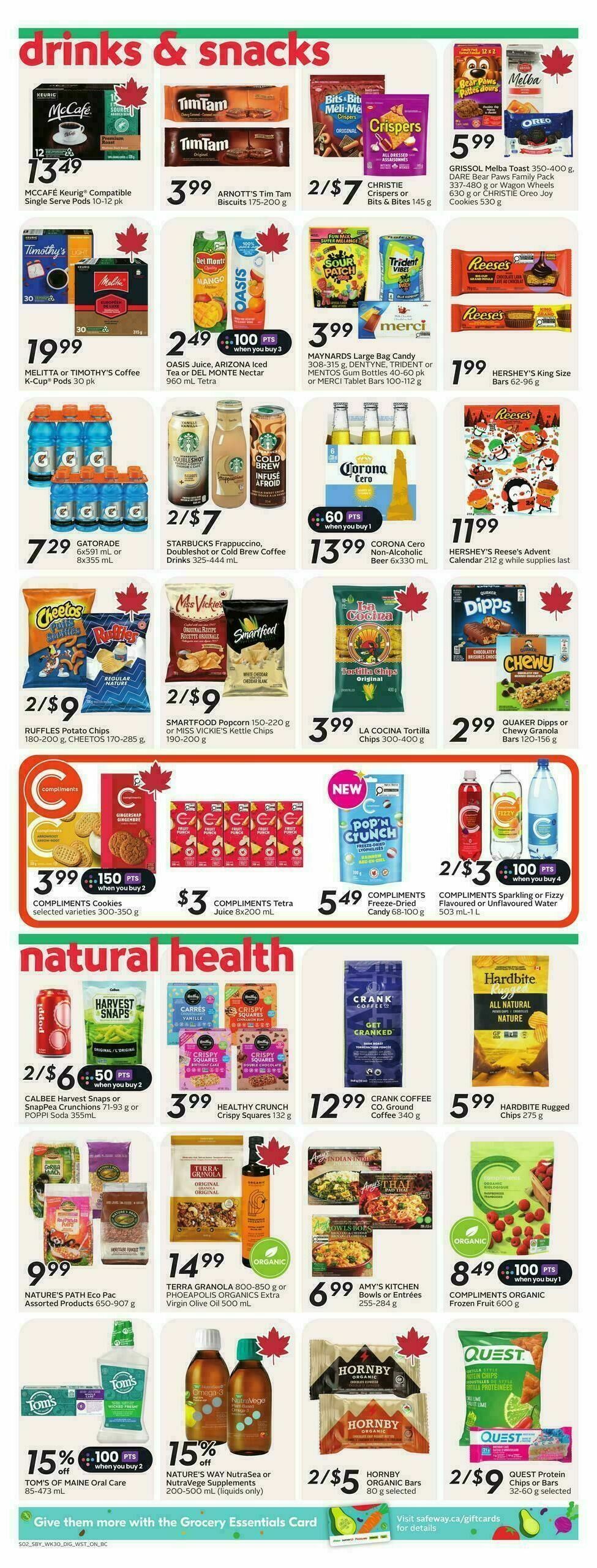 Safeway Flyer from November 20