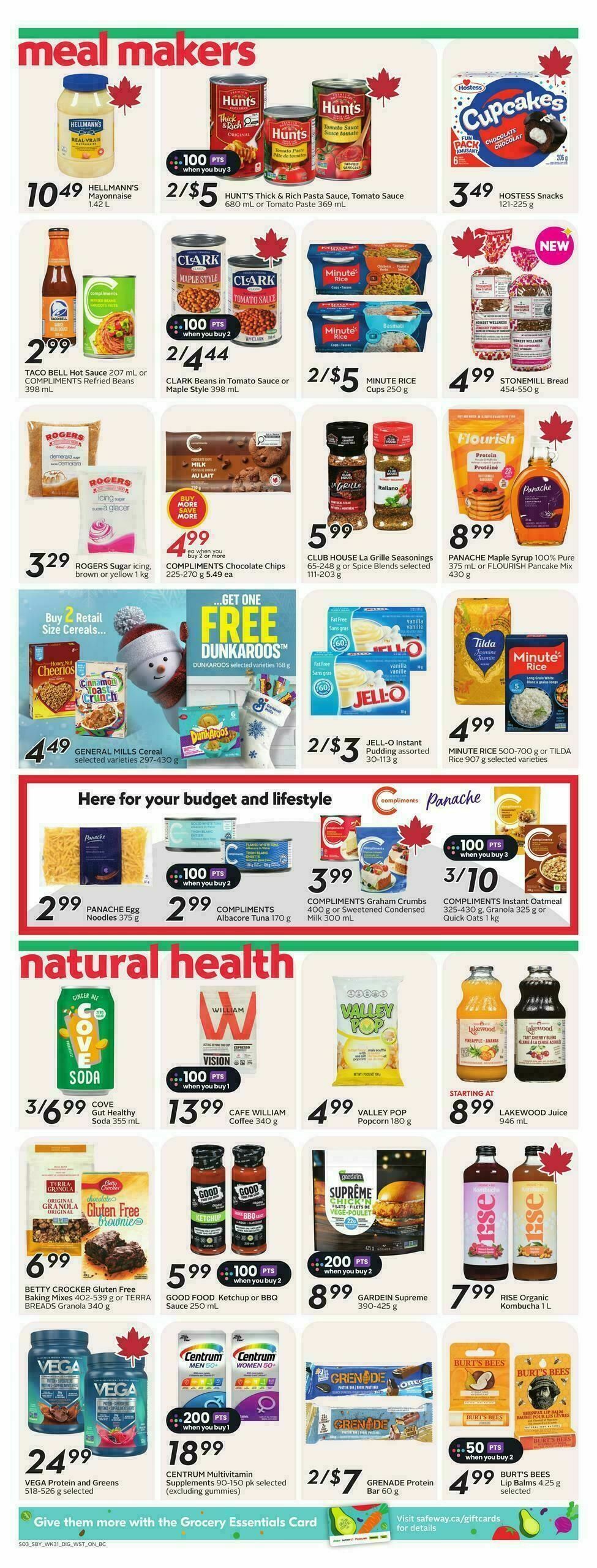 Safeway Flyer from November 27