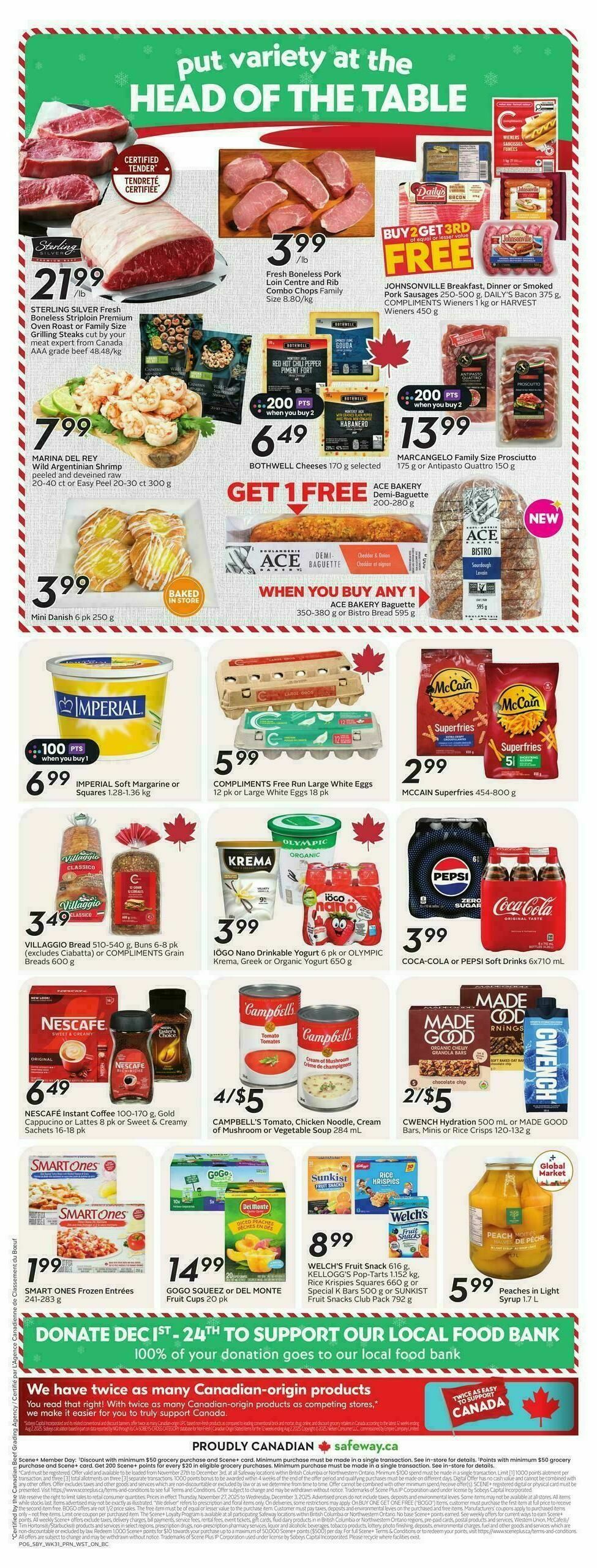 Safeway Flyer from November 27