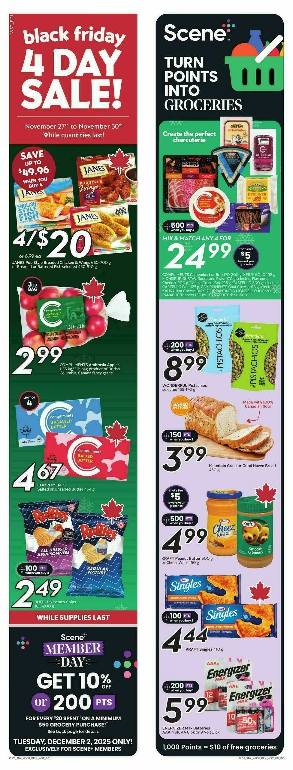 Safeway Flyer from November 27