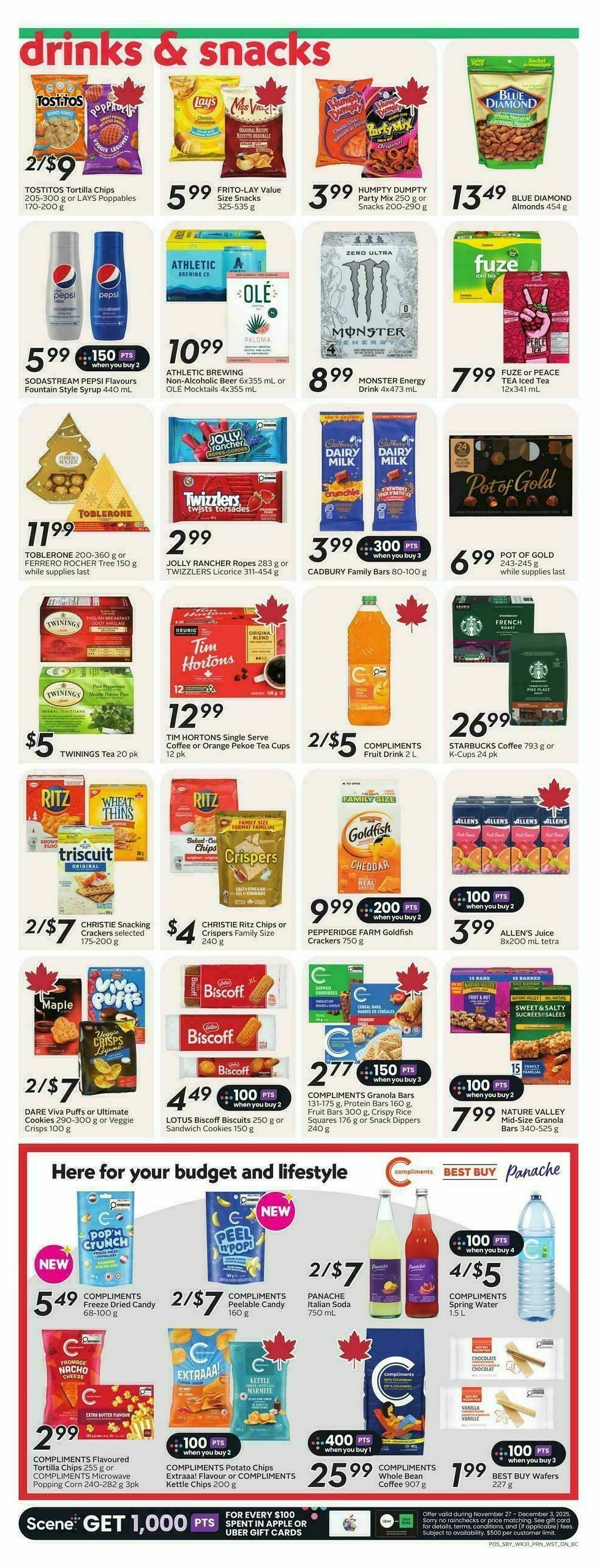 Safeway Flyer from November 27