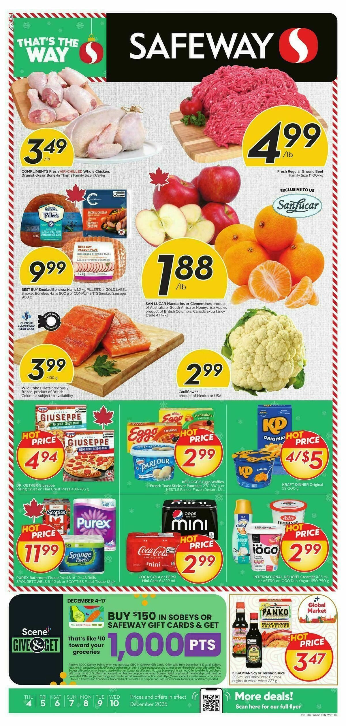 Safeway Flyer from December 4