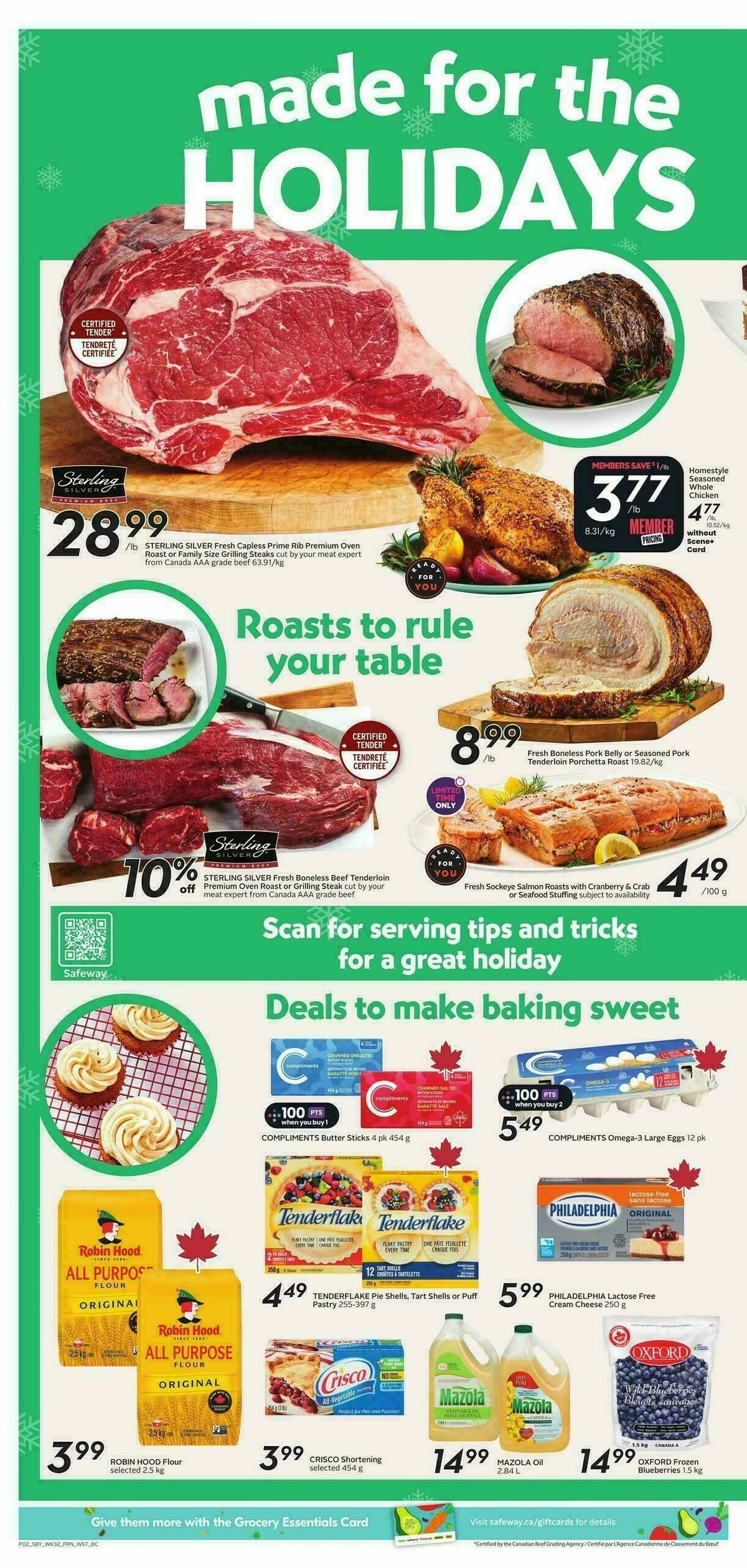 Safeway Flyer from December 4