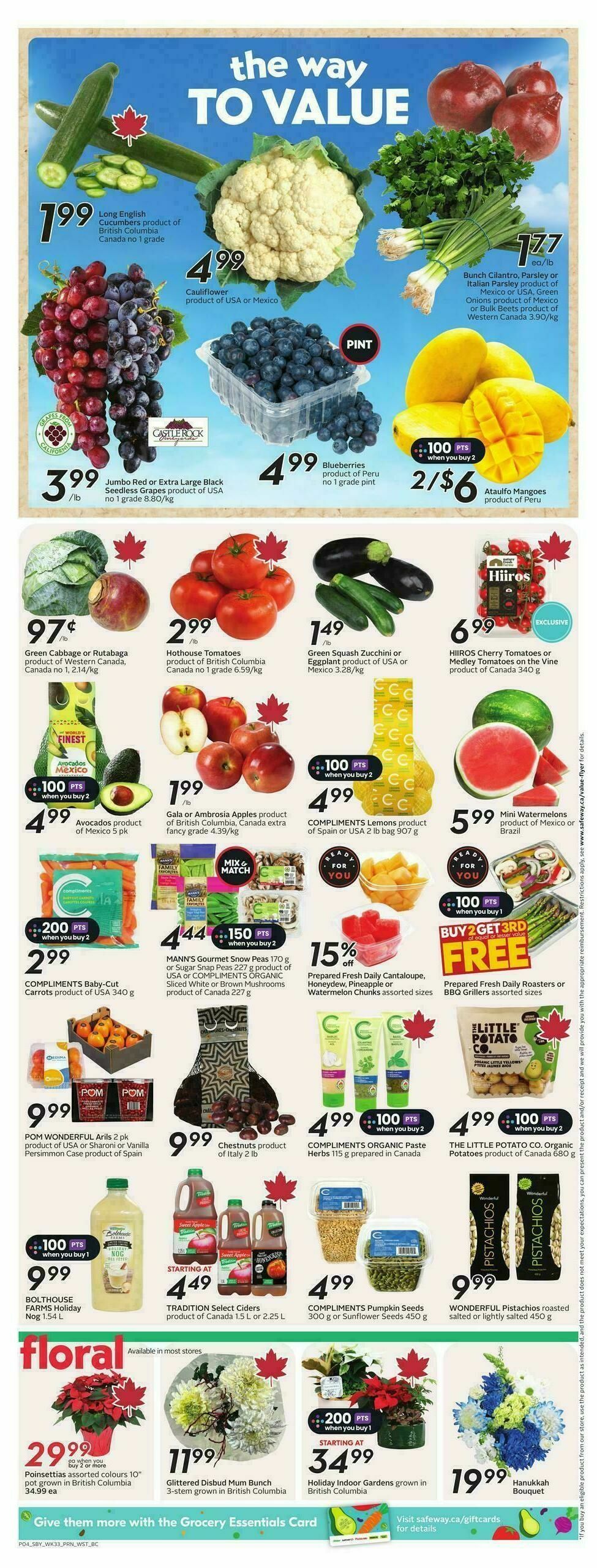 Safeway Flyer from December 11