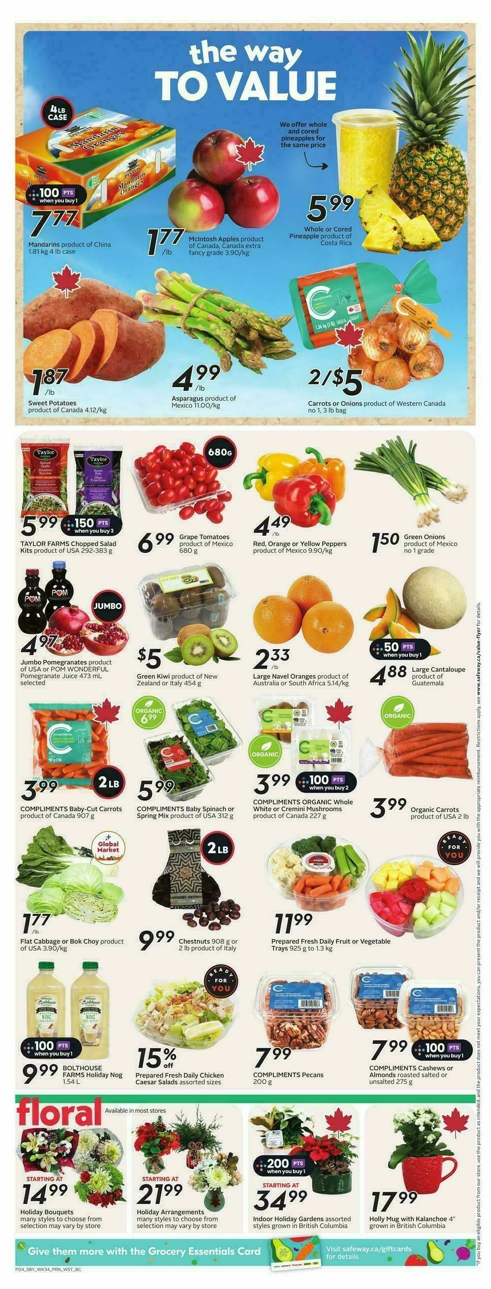 Safeway Flyer from December 18
