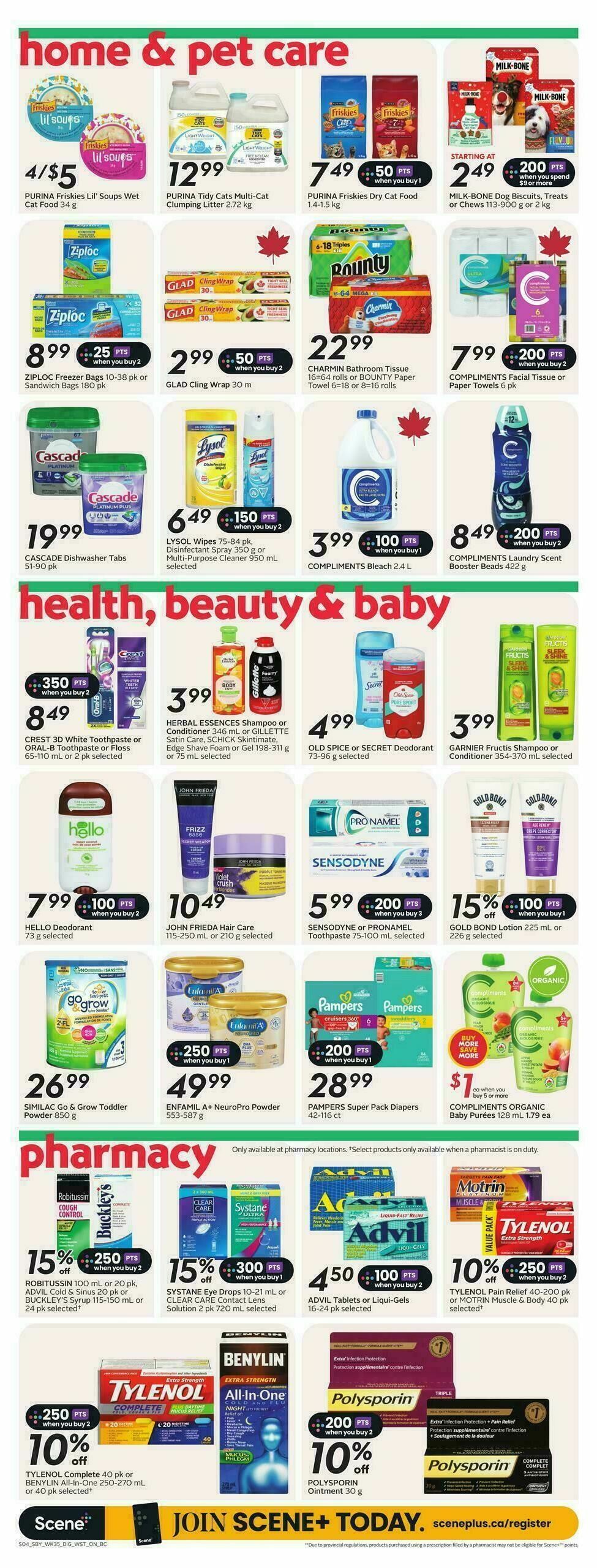 Safeway Flyer from December 25