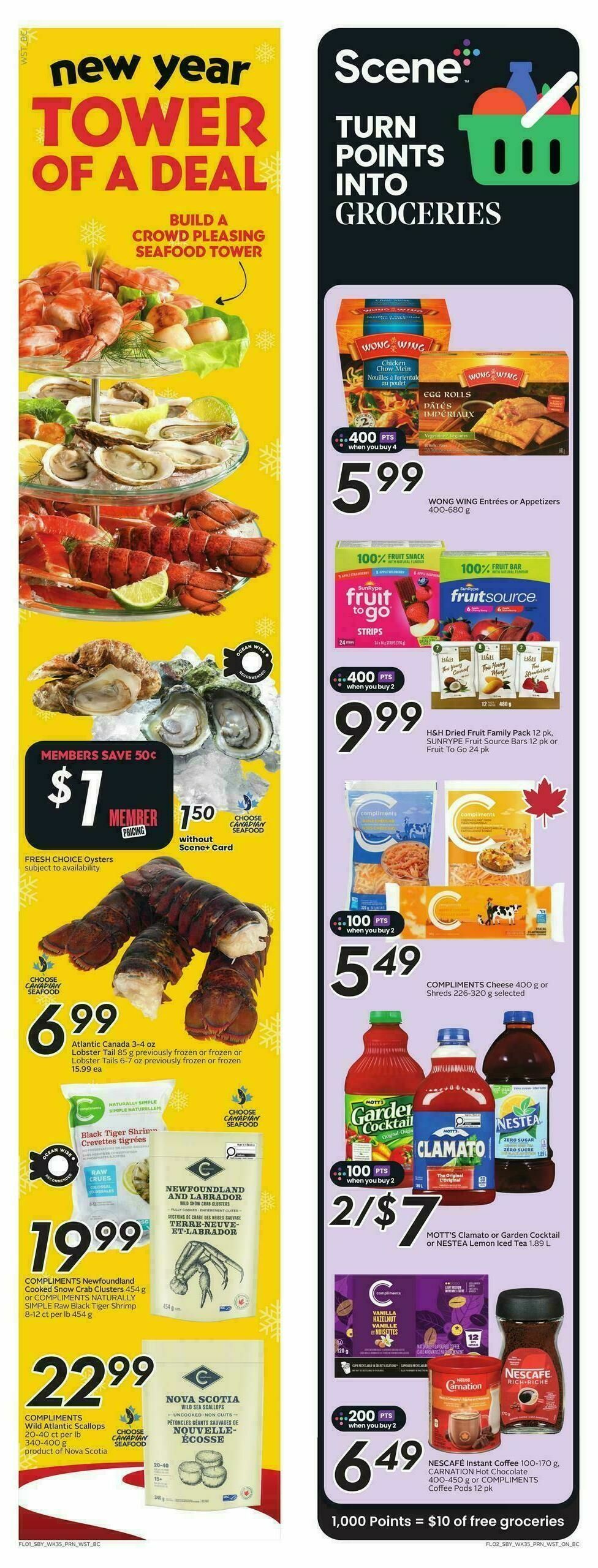 Safeway Flyer from December 25