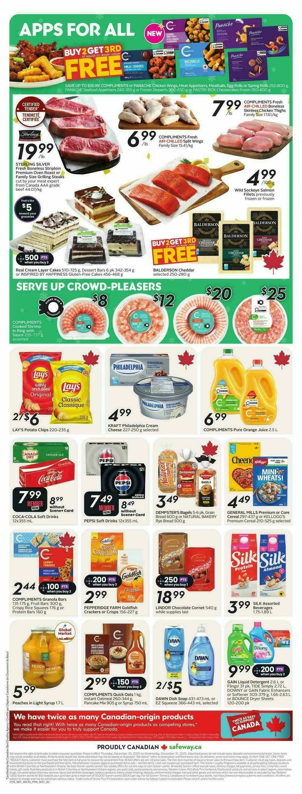 Safeway Flyer from December 25
